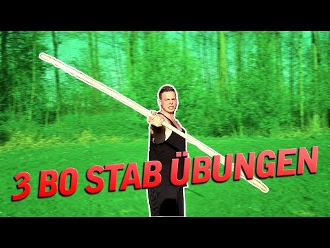 Bo Staff Training for Beginners Long Stick Martial Arts Bo Staff Tutorial