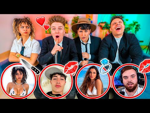 ¿CON QUÉ TIKTOKER TE BESARÍAS? *salseo en la Galaxy House*