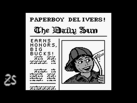 Paperboy Game Boy