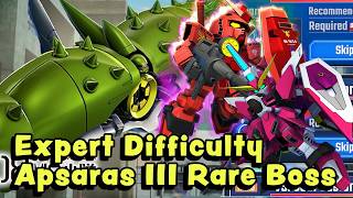 How To Beat Apsaras III Rare Boss Story Event (SD G Generation Eternal)