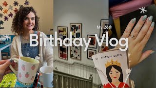 my 26th birthday vlog | celebrate my birthday weekend with me 🎂 🎨