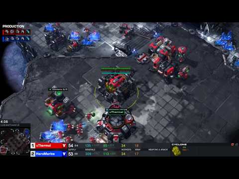HeroMarine vs uThermal | Game 4 | QUARTERFINAL | TvT | WCS Valencia | Starcraft 2