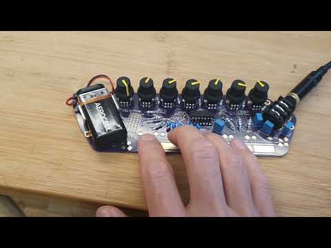 Hexaphon arpeggio, DIY analog poly synth