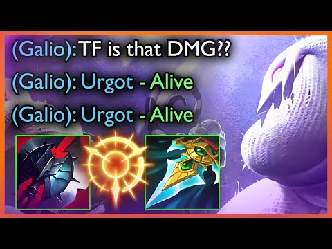 My team was surprised by my Damage! [Diamond Urgot vs Pantheon] - League of Legends