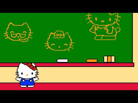 Hello Kitty World (Famicom) Playthrough [English]