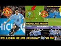Facundo PELLISTRI HELPS URUGUAY BIG WIN VS Bolivia with assist and good work rate🔥 | Man United News