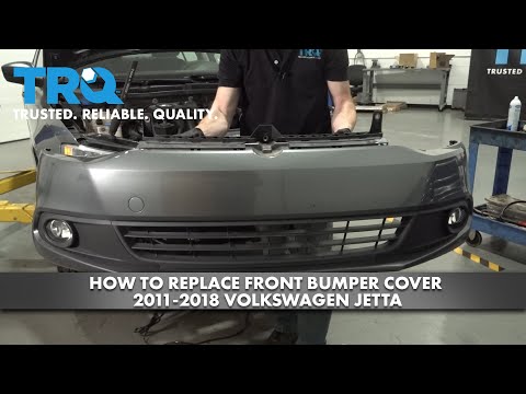 How to Replace Front Bumper Cover 2011-2018 Volkswagen Jetta