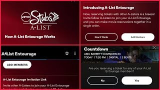 AMC A-List Entourage Setup & How To!