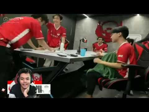 reaksi oura dan marsha liat taunting Rippo 😂 || Evos vs Btr game 3 .