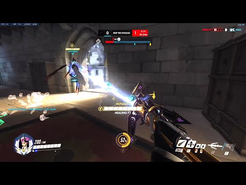 Vale Best Mercy Gameplay - 11k Healing Done! [ Overwatch Season 31 Top 500 ]