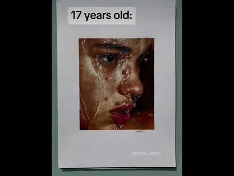 witness the evolution of an artist from the age!