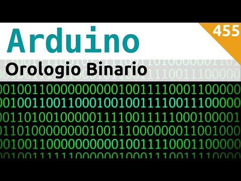 Orologio binario con Arduino e MAX7219 - Video 455
