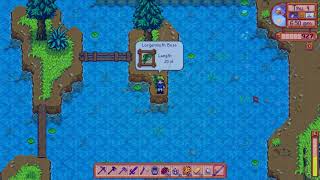 How to get a LARGEMOUTH BASS fish - Stardew Valley