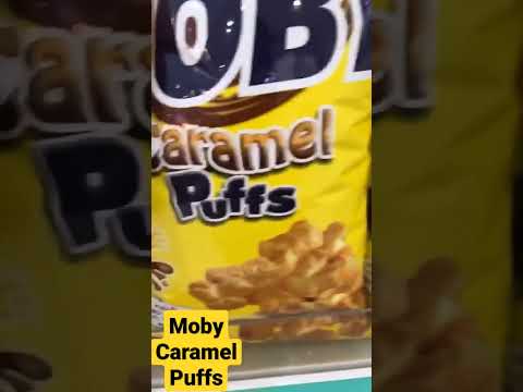 Moby caramel puffs ASMR SATISFYING SOUNDS #youtubeshorts #asmr #trend #viral #shorts