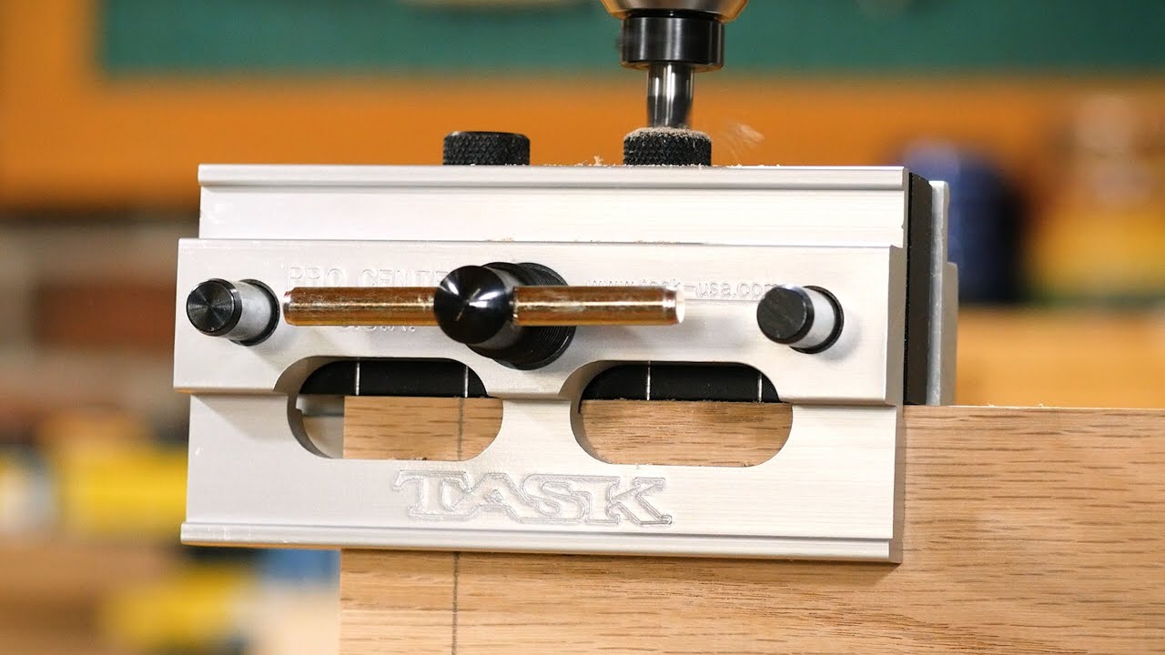 Make Strong Joints with EASE and ONLY 1 JIG!  Task Doweling Jig!