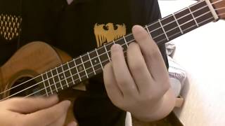 #045-1 Rolling in the Deep by Adele (Jake shimabukuro tutorial) 肥貓烏克麗麗教學