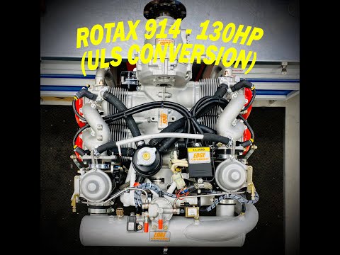 Rotax 914 - 130HP. Test run after complete overhaul