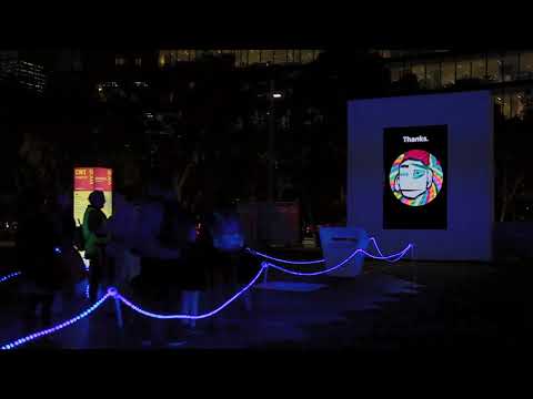 VIVID 2019 - Tumbalong Lights - "See What I See" timelapse