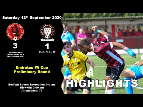 Match Highlights Vrs Hassocks FC - Emirates FA Cup Preliminary Round , 12th September 2020, 15:00