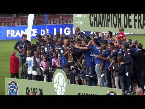 Troyes : champion de Ligue 2 2015