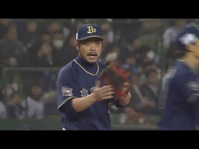 【2回裏】懸命のダイブでバファローズ・小谷野が魅せた!! 2017/4/4 L-Bs