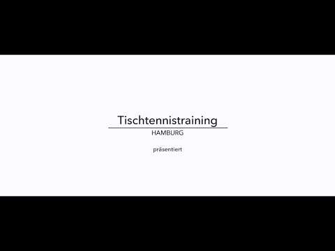 Tischtennis Hamburger Meisterschaften 2018 Finale Leon Abich vs. Christian Witter