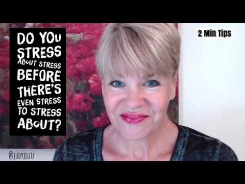 Judy J Lutz on Stress