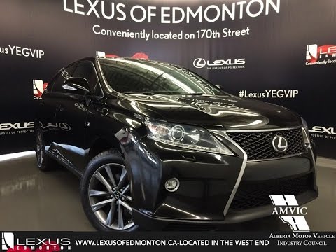 Lexus Certified Pre Owned 2015 Lexus RX 350 AWD F Sport Review | Fort Saskatchewan Alberta