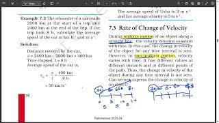 7.3 Rate of Change of Velocity | What acceleration? | |Class 9 Chapter 7 motion |