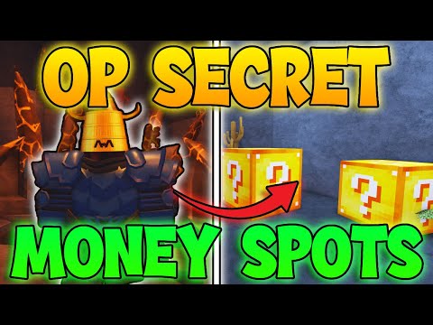 These SECRET Spots Will Make You Rich In The Forge! - Best Money Farm Forge! (Roblox Forge)