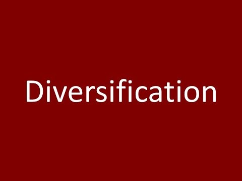 Diversification Video