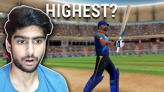 (WCC3) My HIGHEST score in the Match! (IPL 2021 in World Cricket Championship 3)