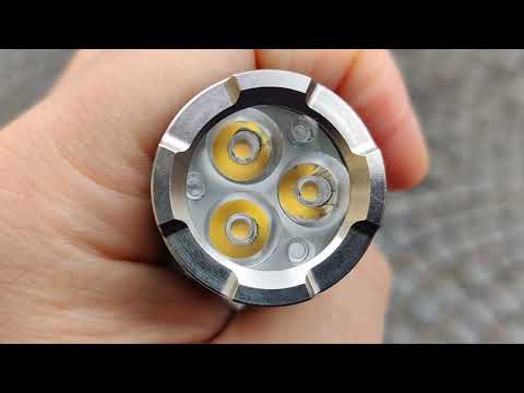 Обзор фонаря Wurkkos TS21 - 3x SST20 с 4000к/type-C/21 700 и много крутых фишек (Anduril 2?)