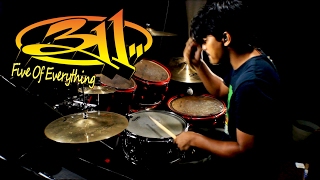 311 - Five Of Everything - Drum Cover by DiGgFreaK