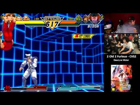 Capcom vs SNK 2 @ 2 Old 2 Furious - Daury vs Victor