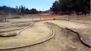 preview picture of video 'Ryan Villopoto Replica MM450 RC Bike At Lompoc Race Track'