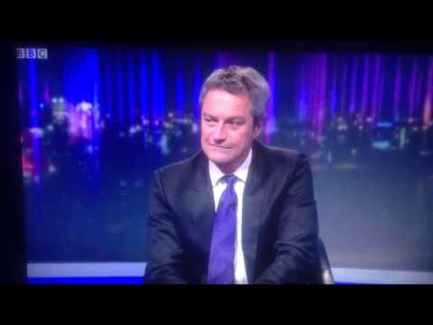Breaking Bad on Newsnight, end titles