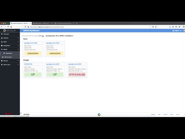 Watch video about SMON or simple port monitoring