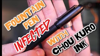 Jinhao 92 Fountain Pen Bleeding Chou Kuro Ink