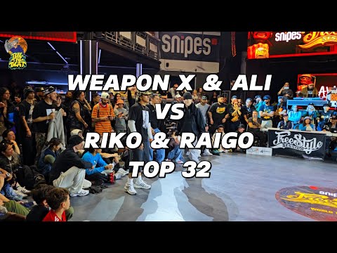 MZK VS RIKO & RAIGO-FREESTYLE SESSION 2025-TOP 32