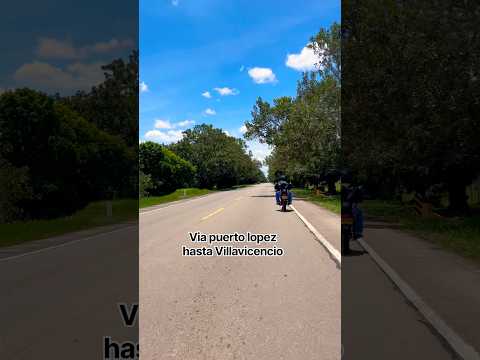 En la via puerto lopez hasta Villavicencio en el departamento del Meta #destacar#seguidores#fly