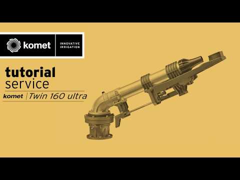 Service Komet Twin 160 Ultra Sprinkler Head