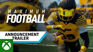 Maximum Football – Announcement Trailer Trailer