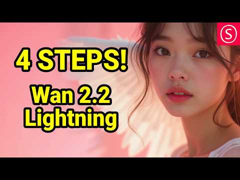 WAN 2.2 Lightning FOR GGUF! Only 4 Steps. ComfyUI Workflow Included