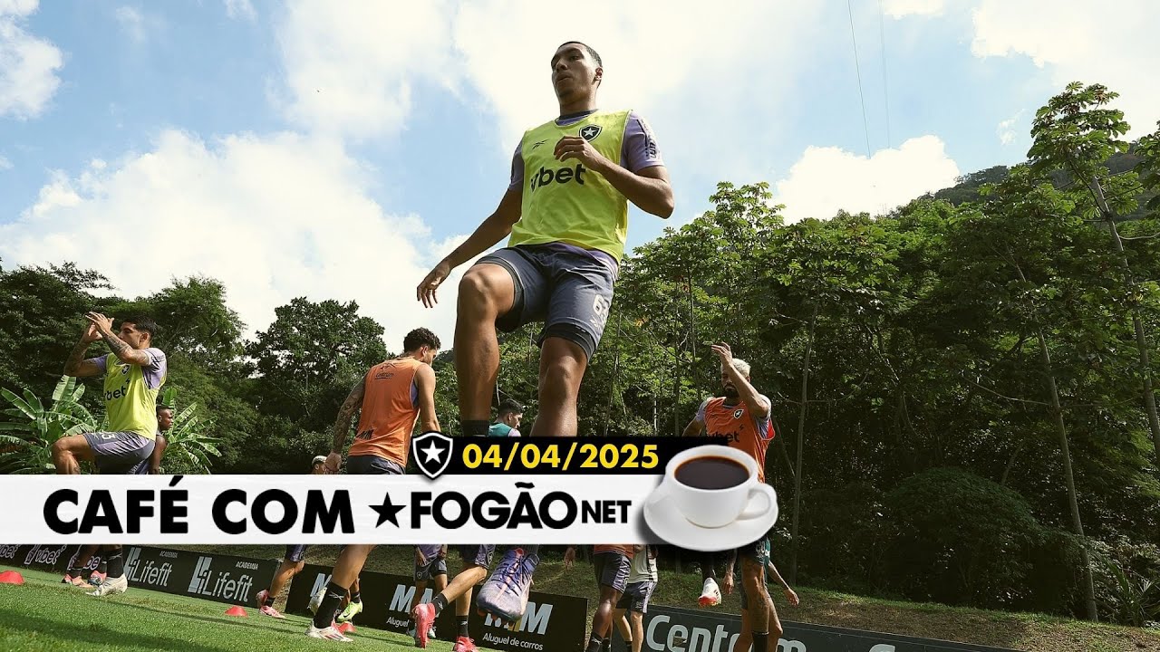 LIVE CAFÉ COM FOGÃONET | Savarino é dúvida no Botafogo; Bastos e Nathan Fernandes seguem fora; nova camisa