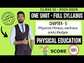 Physical Fitness Wellness And Lifestyle One Shot Chapter 5 Class 11 Physical Education