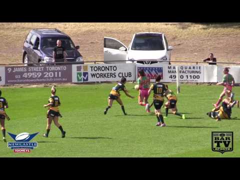 #Highlights, 2017, Newcastle RL, Ladies League Tag - Macquarie v Western Suburbs, Round 4