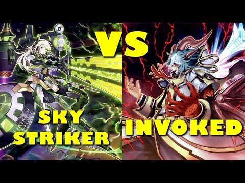 Real Life Yugioh - SKY STRIKER vs INVOKED | October 2018 Meta Duel