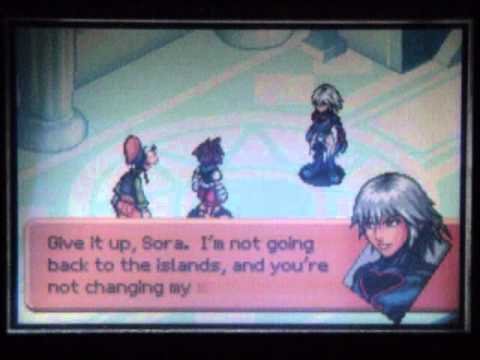 Kingdom Hearts Chain of Memories GBA Cutscene 74 - Fighting Friends (Sora's Story)
