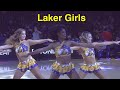 Laker Girls Los Angeles Lakers Dancers NBA Dancers 3 10 2020 1st QTR Dance Performance